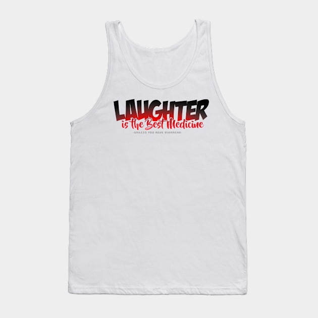 Laughing Tank Top by the Mad Artist